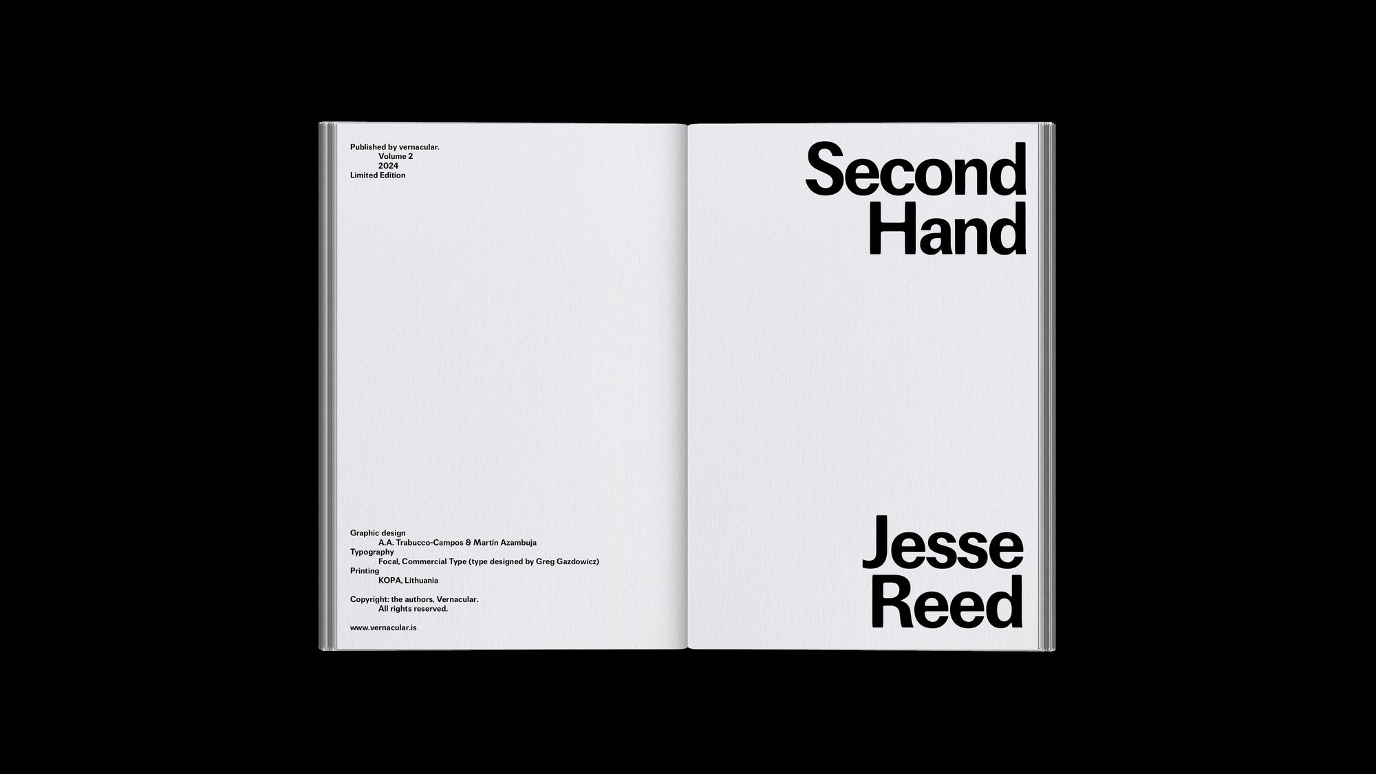 Second Hand [Pre-Order]